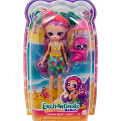 Enchantimals Sunshine Beach Muñeca Sabindra Sloth*MATTEL New