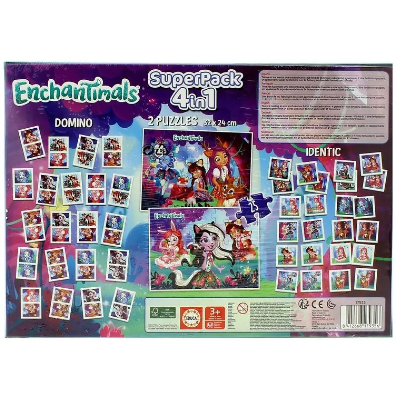 Enchantimals Superpack 4 en 1*EDUCA
