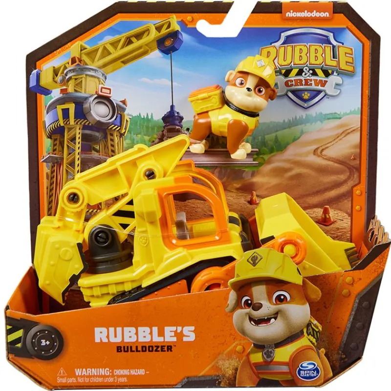 SPIN MASTER Figuras Y Figuras De Acción-Equipo Rubble Figura + Vehículo Surtido