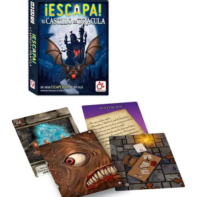 MERCURIO Amigos Y Familia-Escapa el Castillo de Drácula Escape Room