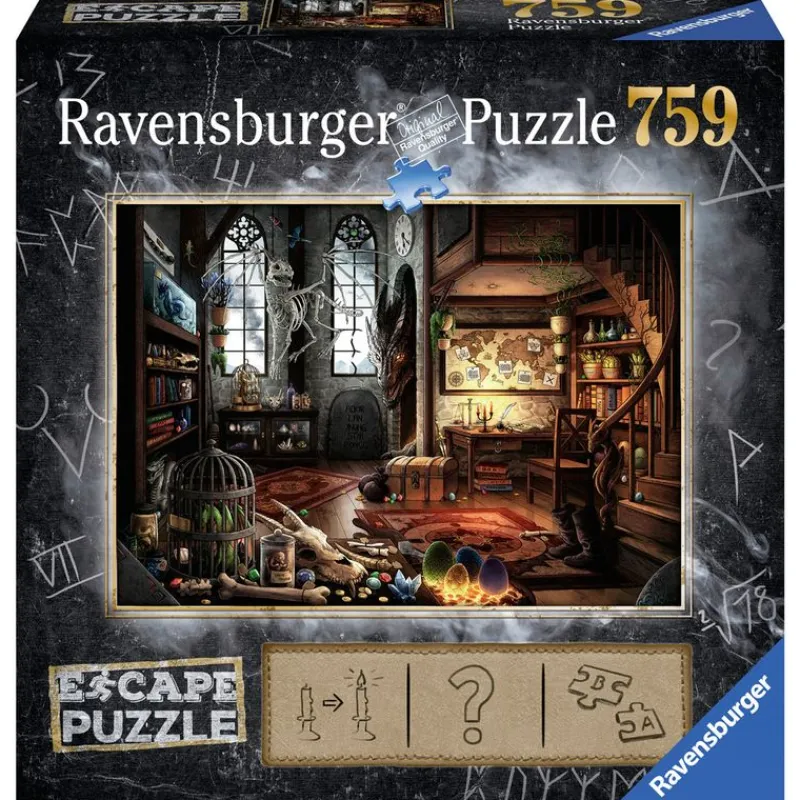 RAVENSBURGER Puzzles Y Construcciones-Escape Puzzle Dragón 759 Piezas