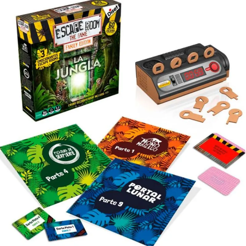 Escape Room Edición la Jungla Familia*DISET Outlet