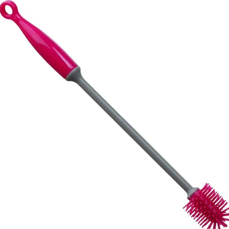 Escobilla limpia biberón/ termo de silicona Rosa*CMP Sale