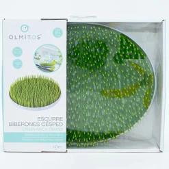 OLMITOS Complementos De Alimentación-Escurre Biberones Césped