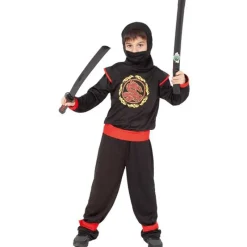 RUBIE'S Disfraces Y Complementos|Disfraces Y Complementos-Espada Ninja Roja Negra 60 cm