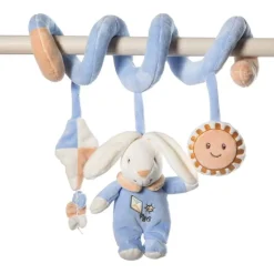 ARTESAVI Decoración Infantil-Espiral Conejito 32cm Azul