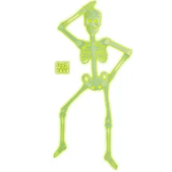 FIESTAS GUIRCA Halloween-Esqueleto Fosforescente