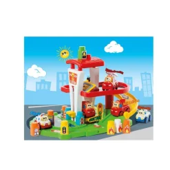 Estación de Bomberos con Coche*MOLTO New