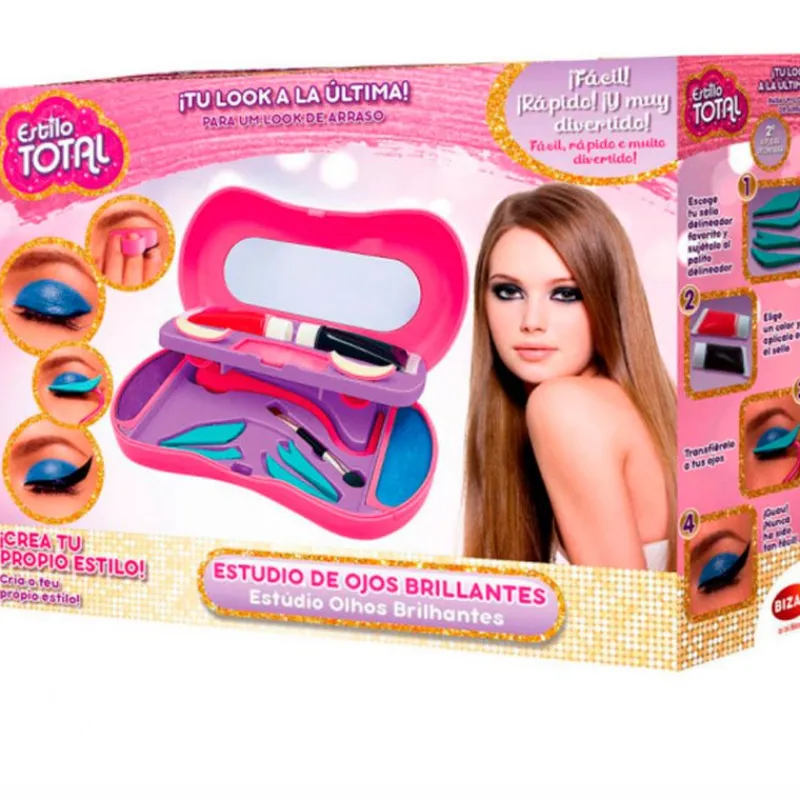 BIZAK Juegos Y Juguetes De Imitación-Estilo Total Estudio de Ojos Brillantes