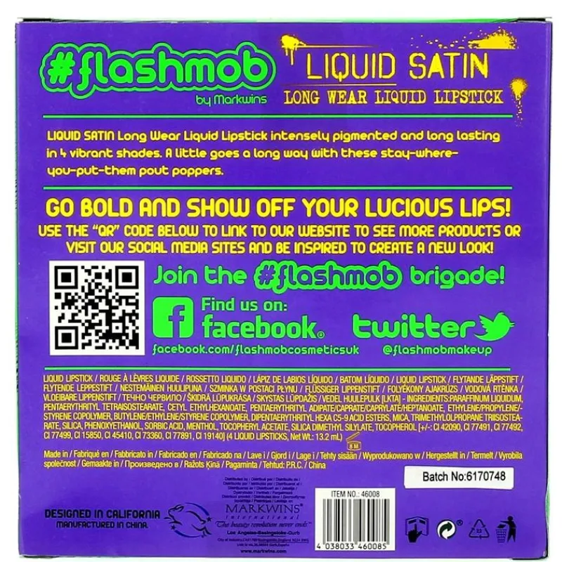 MARKWINS Juegos Y Juguetes De Imitación-Estuche de 4 Barras de Labios para Niñas