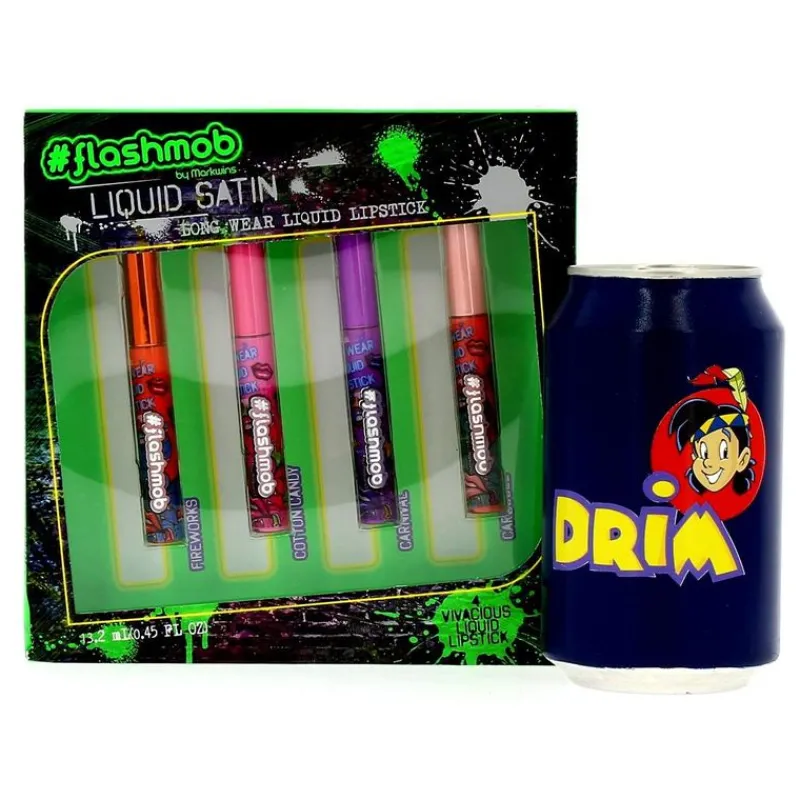 MARKWINS Juegos Y Juguetes De Imitación-Estuche de 4 Barras de Labios para Niñas