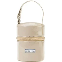 Estuche Porta Chupete Charol Topo*BABY STAR Discount
