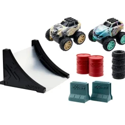 Exost Pack Coches Retrofricción con Rampa Surtido*SELECCION DRIM Best