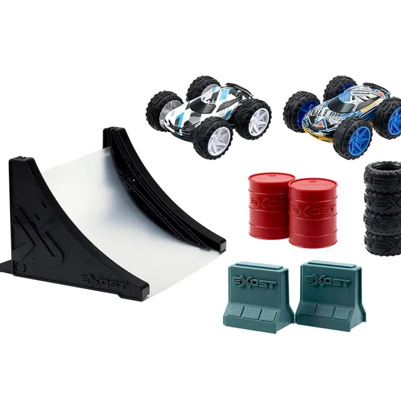 Exost Pack Coches Retrofricción con Rampa Surtido*SELECCION DRIM Best