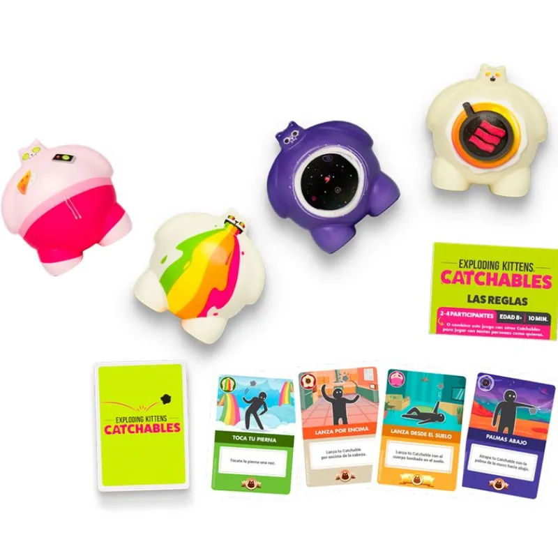 ASMODEE Amigos Y Familia-Exploding Kittens: Catchables Core Pack