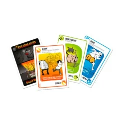ASMODEE Amigos Y Familia-Exploding Kittens Juego de Mesa
