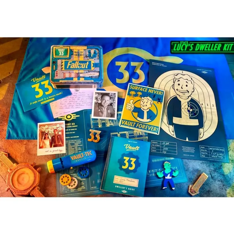 DOCTOR COLLECTOR Otros Merchandising-Fallout Lucy’s Dwellers Kit