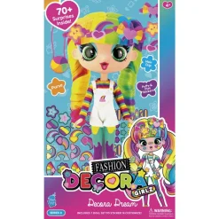 TOY PARTNER Muñecas-Fashion Girlz Decora Muñeca Surtida