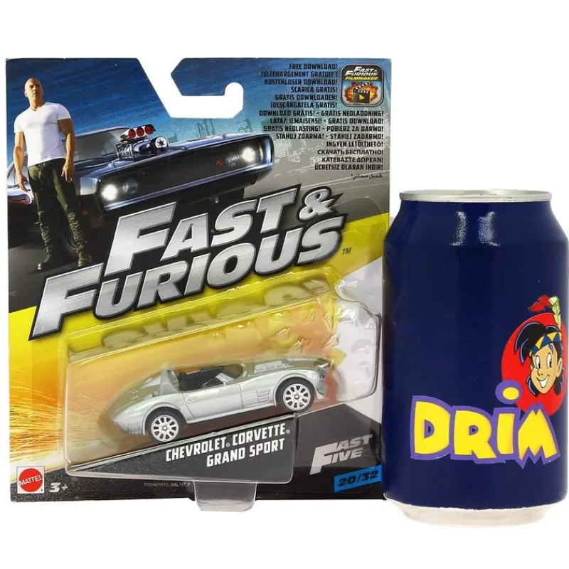 Fast & Furious Vehículo Chevy Corvette Grand Sport*MATTEL Clearance