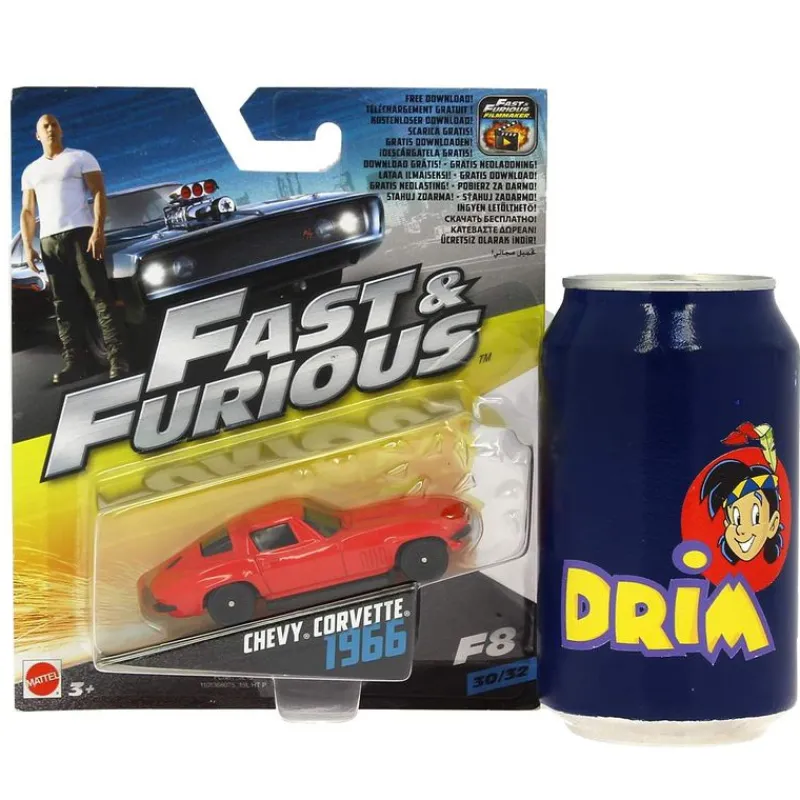 Fast & Furious Vehículo Chevy Corvette 1966*MATTEL Hot