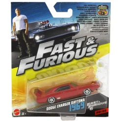 MATTEL Vehículos, Trenes Y Parkings-Fast & Furious Vehículo Dodge Charger Daytona 1969