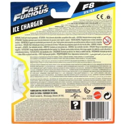 MATTEL Vehículos, Trenes Y Parkings-Fast & Furious Vehículo Ice Charger