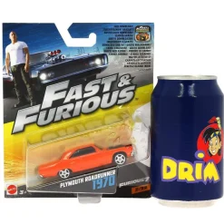 MATTEL Vehículos, Trenes Y Parkings-Fast & Furious Vehículo Plymouth Roadrunner 1970