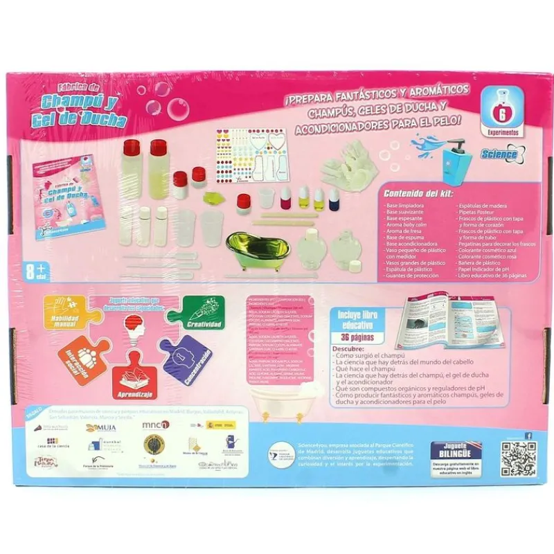 SCIENCE 4 YOU Juegos Y Juguetes Educativos-Fábrica de Champú y Gel de Ducha