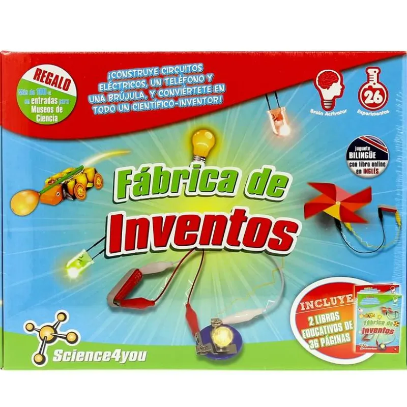 SCIENCE 4 YOU Juegos Y Juguetes Educativos-Fábrica de Inventos