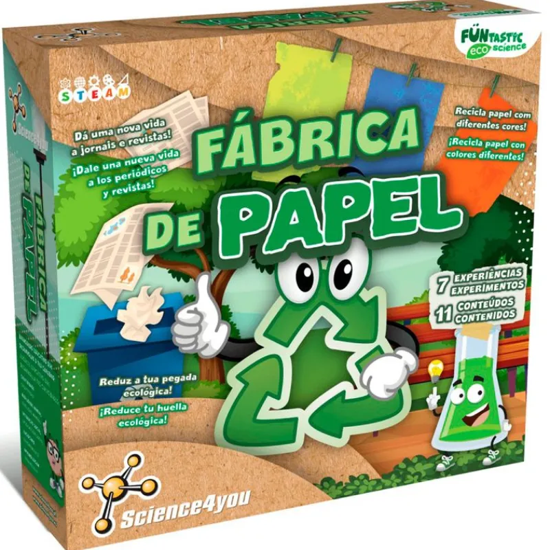 SCIENCE 4 YOU Juegos Y Juguetes Educativos-Fábrica de Papel