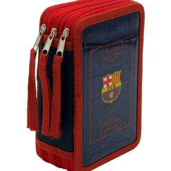 F.C. Barcelona Estuche Escolar Triple*CYP Online