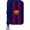 SAFTA Escolar-F.C Barcelona Estuche Triple 1ª Equipación