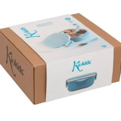 Fiambrera Inox c/ compartimentos Azul*KIOKIDS Clearance