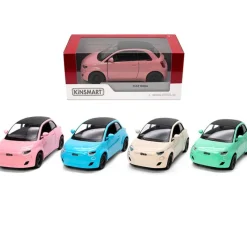 SELECCION DRIM Coches Escala 1:32 Y 1:43-Fiat 500E Pastel Escala 1:32 Surtido