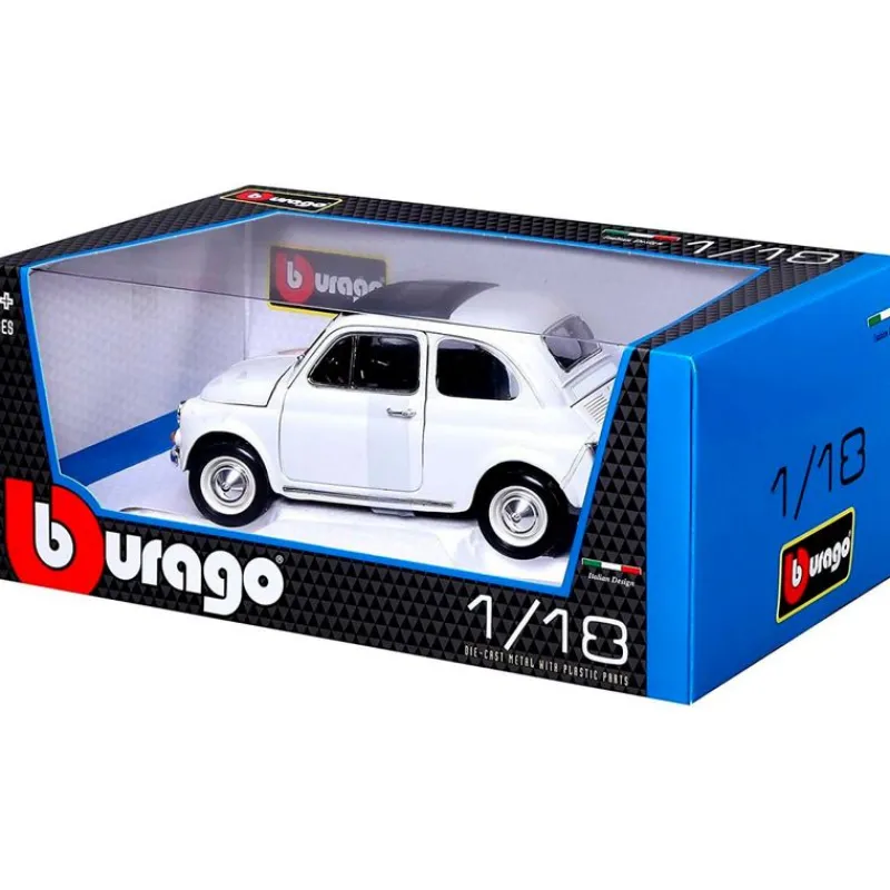 Fiat 500F 1965 Coche Escala 1:18*BURAGO Discount