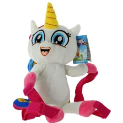 SELECCION DRIM Escolar-Fingerlings Mochila Unicornio de Peluche