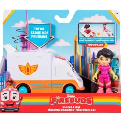 SPIN MASTER Figuras Y Figuras De Acción-Firebuds Pack Violet & Axl
