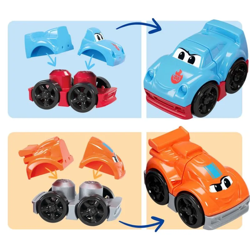 MEGABLOKS Puzzles Y Construcciones-First Builders Camión de Carreras