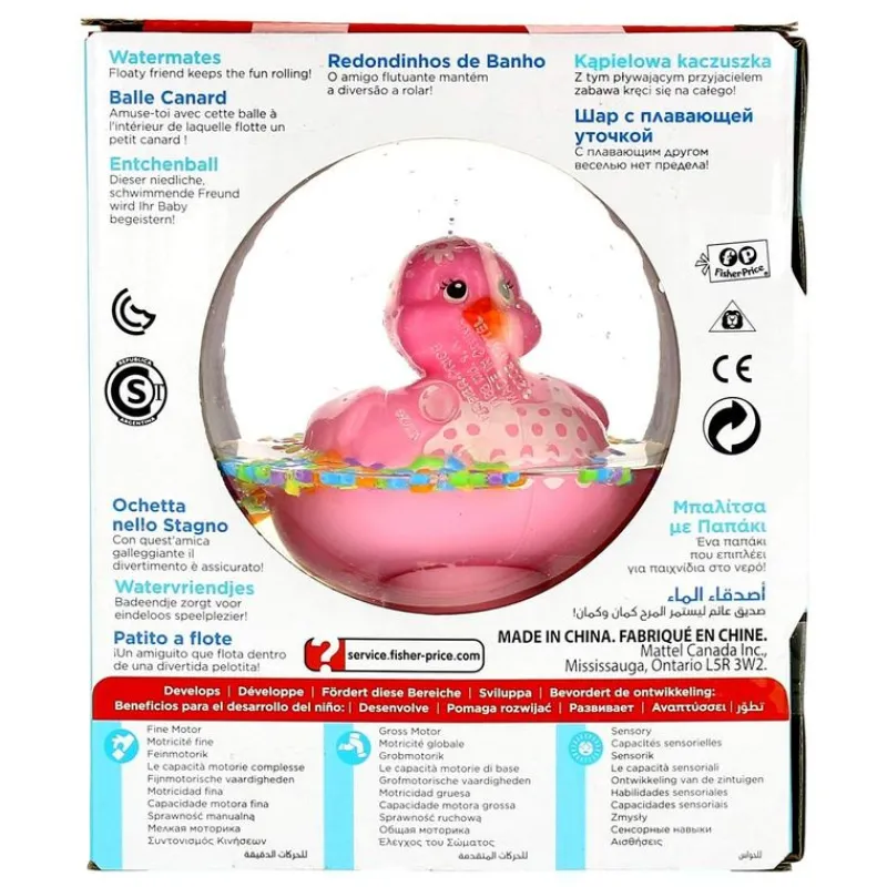 Pato Flote Rosa*FISHER PRICE New