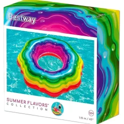 Flotador 115 cm Arcoíris*BESTWAY Outlet
