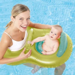 JANE Accesorios Y Complementos De Viaje|Aire Libre-Flotador doble bebe y mama Holi