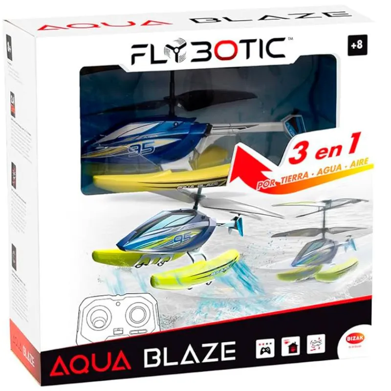 Flybotic Aqua Blaze Helicóptero R/C*BIZAK Discount