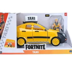 SELECCION DRIM Figuras Videojuegos-Fortnite Joy Ride Taxi con Figura Cabbie