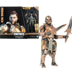 SELECCION DRIM Figuras Videojuegos-Fortnite Master Grade Figura Midas Rex