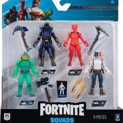 SELECCION DRIM Figuras Videojuegos-Fortnite Pack Figuras Legendary Series Squad