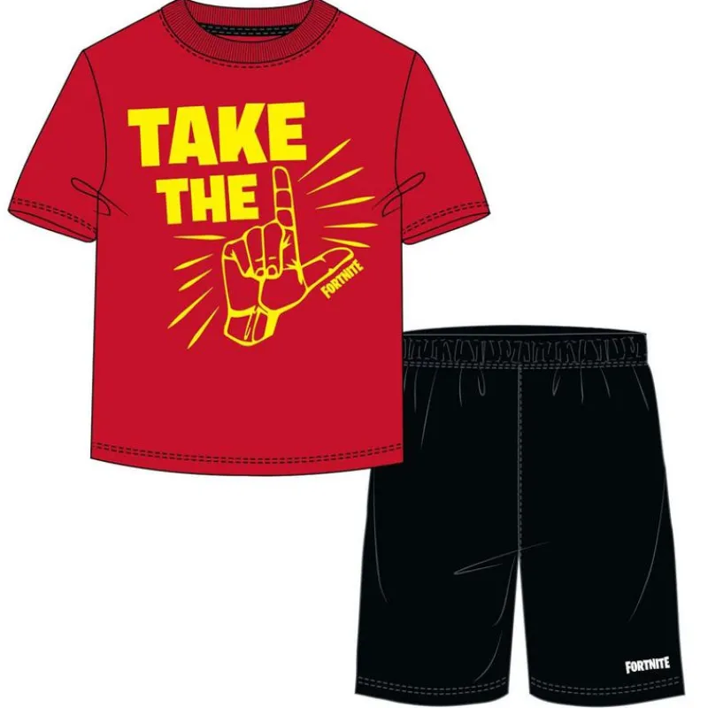 SELECCION DRIM Ropa Y Complementos-Fortnite Pijama Rojo Take the L