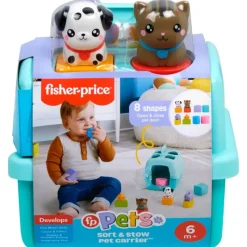 FISHER PRICE Primera Infancia Y Preescolar-Fp Pets Transportín Clasifica y Guarda