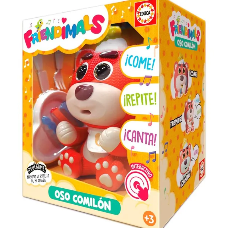 EDUCA Electrónicos-Friendanimals Oso Comilón Interactivo