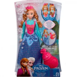 MATTEL Muñecas-Frozen Anna Color Mágico