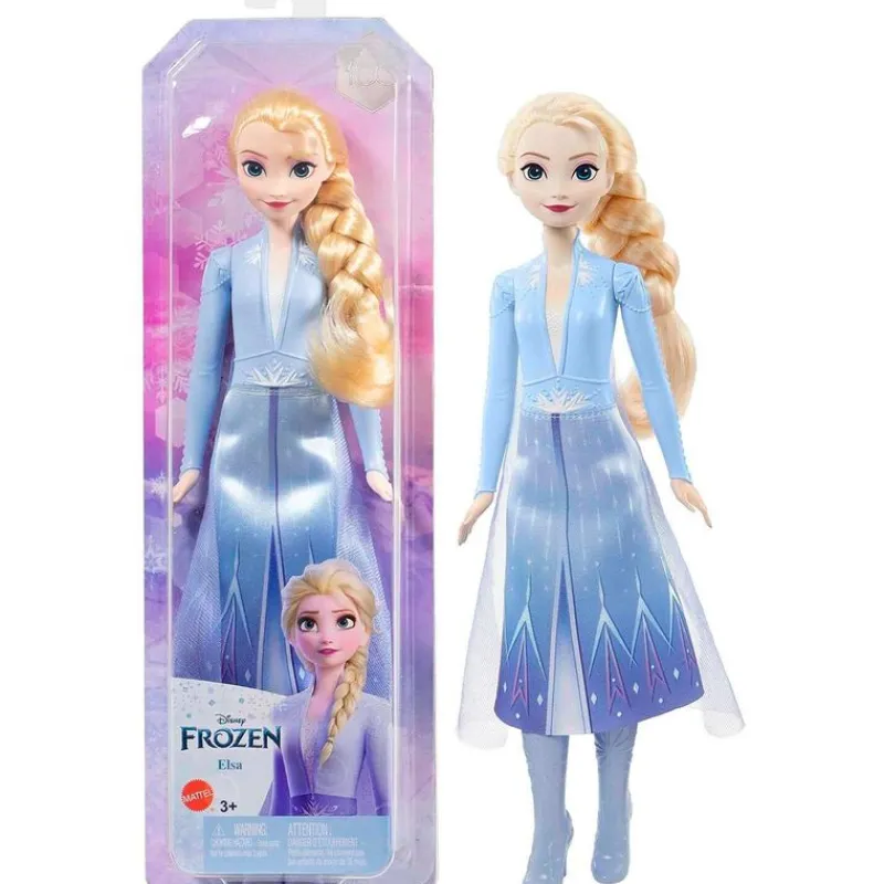 MATTEL Muñecas-Frozen Elsa Muñeca Viajera